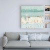 Trademark Fine Art Emma Scarvey 'Sea Glass Sandbar I' Canvas Art, 24x24 WAG14579-C2424GG